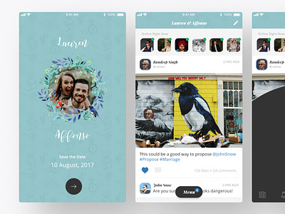 Glanz - Wedding App UI/UX app apploitte design mobile app soumeetra ui user experience user interface ux wedding app