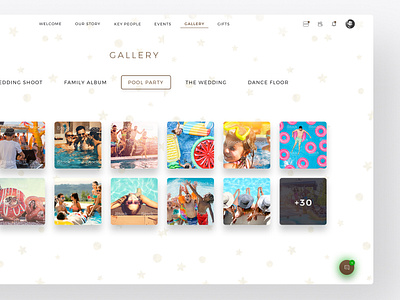 Gallery - Wedding Website apploitte design gallery soumeetra ui user experience user interface ux web design wedding app