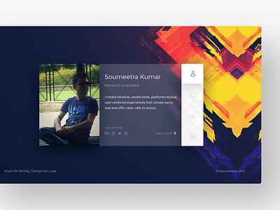 Personal Website UI/UX app apploitte branding design personal brand soumeetra ui user experience user interface ux web design