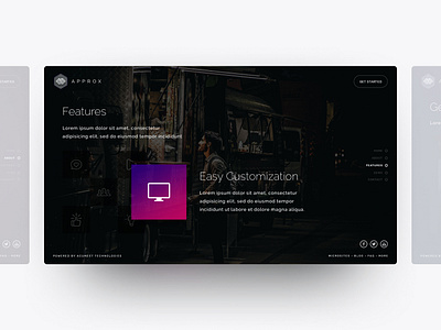 Features Page - Approx apploitte design soumeetra ui user experience user interface ux web design