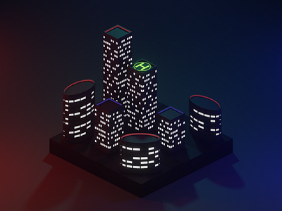 LowPoly Buildings