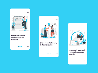 Prospense onboarding screen app design design tech figma figma illustration ui ux