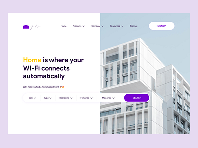 Safe haven design figma home monitoring landing page ui ux