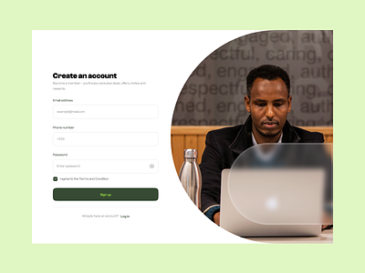 Sign up create account figma log in sign up ui ux
