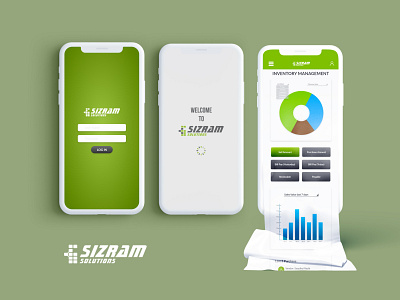 Sizram Inventory UI app dashboard ui ui ux
