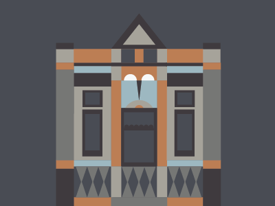 Building building house illustration minimalistic