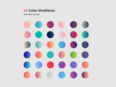 Free Download | 36 Color Gradient