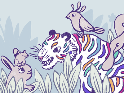 Pride at Work: 50 Ways You Can Show Up as an Ally animals diversity illustration inclusivity lgbtqia