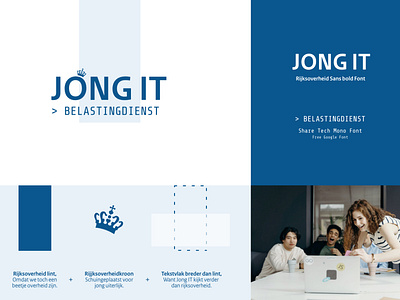 Jong IT - Belastingdienst Logo Concept