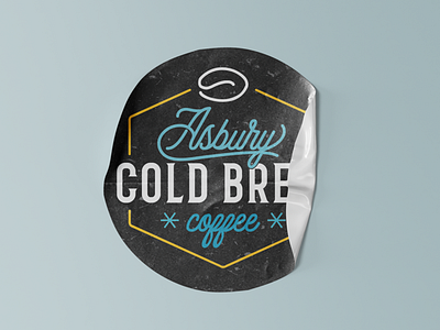 Coffee Brand Sticker