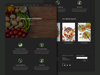 Restaurant Homepage