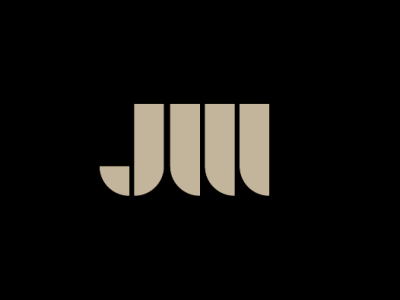 JW branding graphic design logo minimal design typography vector