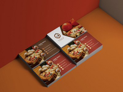 Restaurant business card brandidentity branding businesscard design food graphic health logo print restaurant