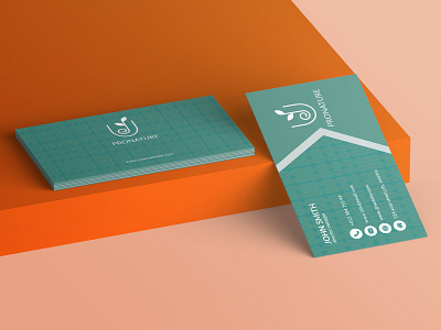 Natural business card