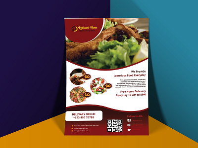 Restaurant Flyer brandidentity branding businesscard design flyer graphic hkrestaurant logo print restaurantweek