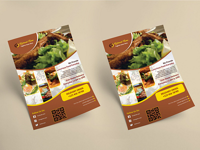 Restaurant flyer