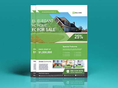 Real estate flyer