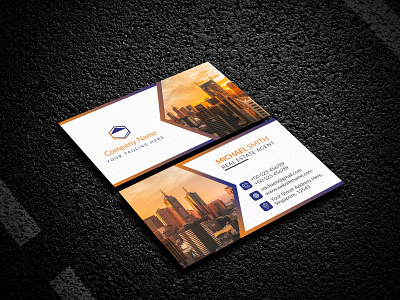 Real Estate Business card brandidentity branding businesscard design graphic logo print realestate