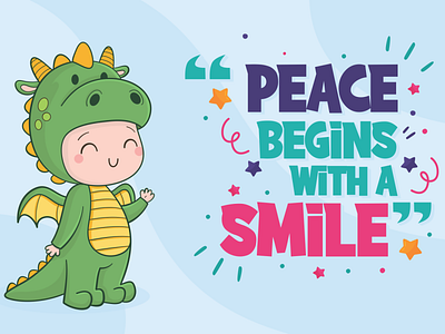 Peace begins with a smile