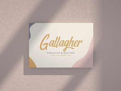 Professional Name Card branding design elegant elegant design elegant font font font awesome font design logo mockup namecard professional