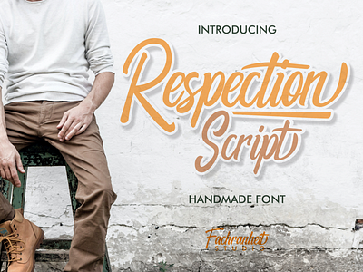 Respection Script branding design discount deals font font awesome font design logo only $1 only $1 typography