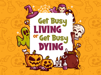 Living or Dying (Scary Dream Font) branding charracter design display font fancy font font awesome font design funny funny illustration halloween halloween party horror logo logotype typography vector