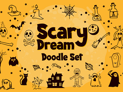 Spooky Dream Doodle Set