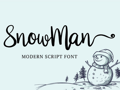 Snowman Fonts