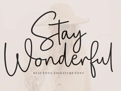 Stay Wonderful Fonts