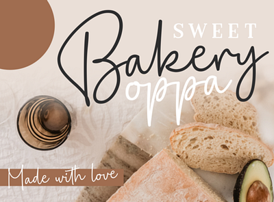 Sweet Bakery | Stay Wonderful Fonts branding charracter design font font awesome font design logo logotype typography vector