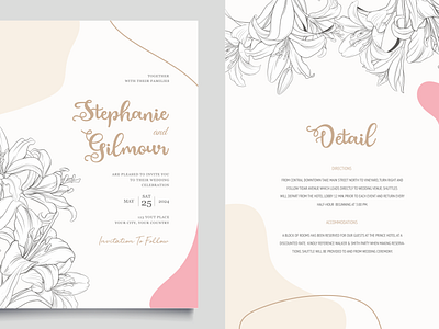 Wedding Card (Estephany Script)