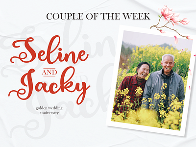 Couple of The Week (Estephany Script) branding caligraphy couple cute design font font awesome font design illustration logo love photo quote script typography vector wedding