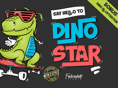 Dino Star Font