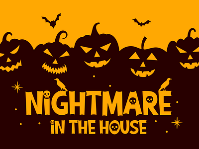 Nightmare in the House (Ghostival Font