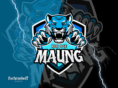 Hiji Oge Maung branding charracter design esport font font design illustrator logo typography vector