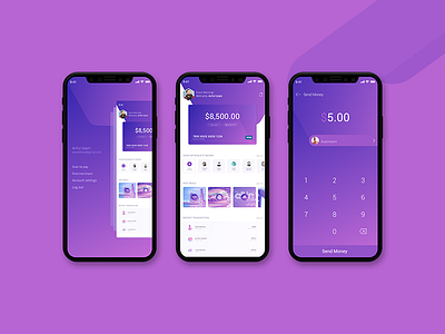 Wallet App app digitalwallet ui ux wallet wallet app wallet apps