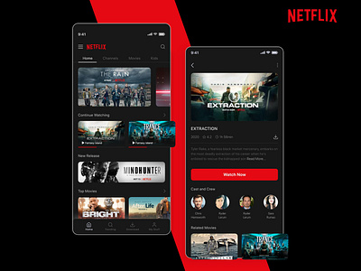 Netflix Video App Redesign