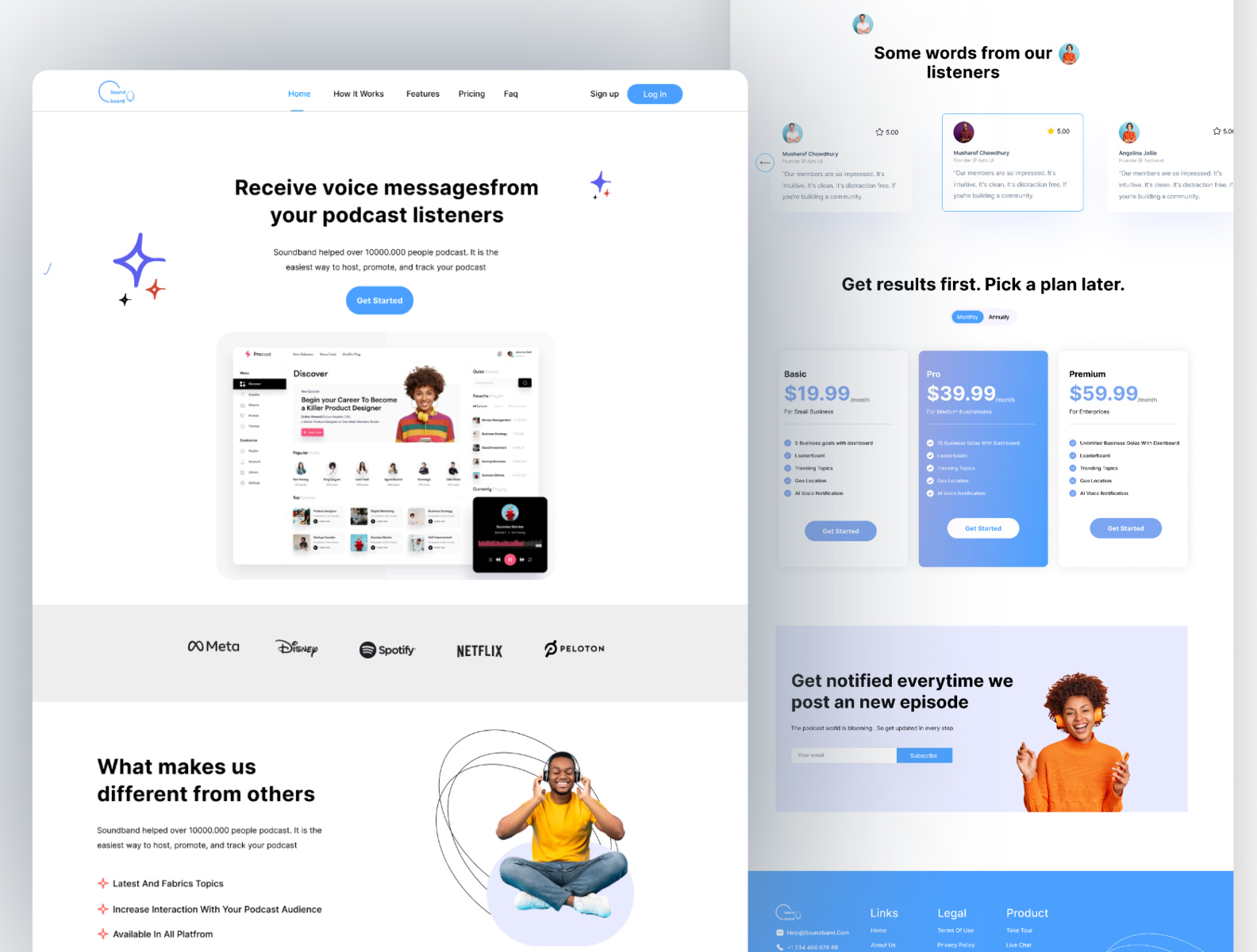 Podcast Studio Web Platfrom by Mahadi Hasan 💥 on Dribbble