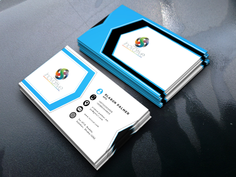 Business Card by Plabon Palmer on Dribbble