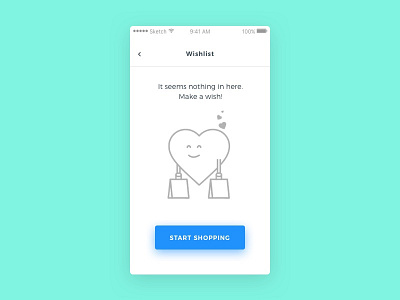 Wishlist (Blank Screen)