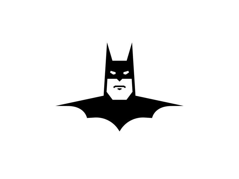 Minimal Batman batman illustration minimal smilies