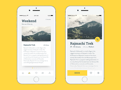 Trip Details design details fab ios material trip ui