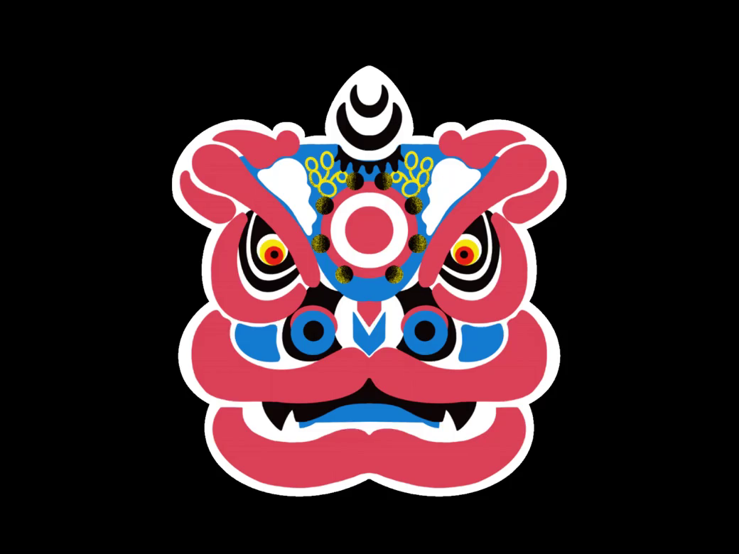 Red Lion Head GIF by Dani Liu on Dribbble