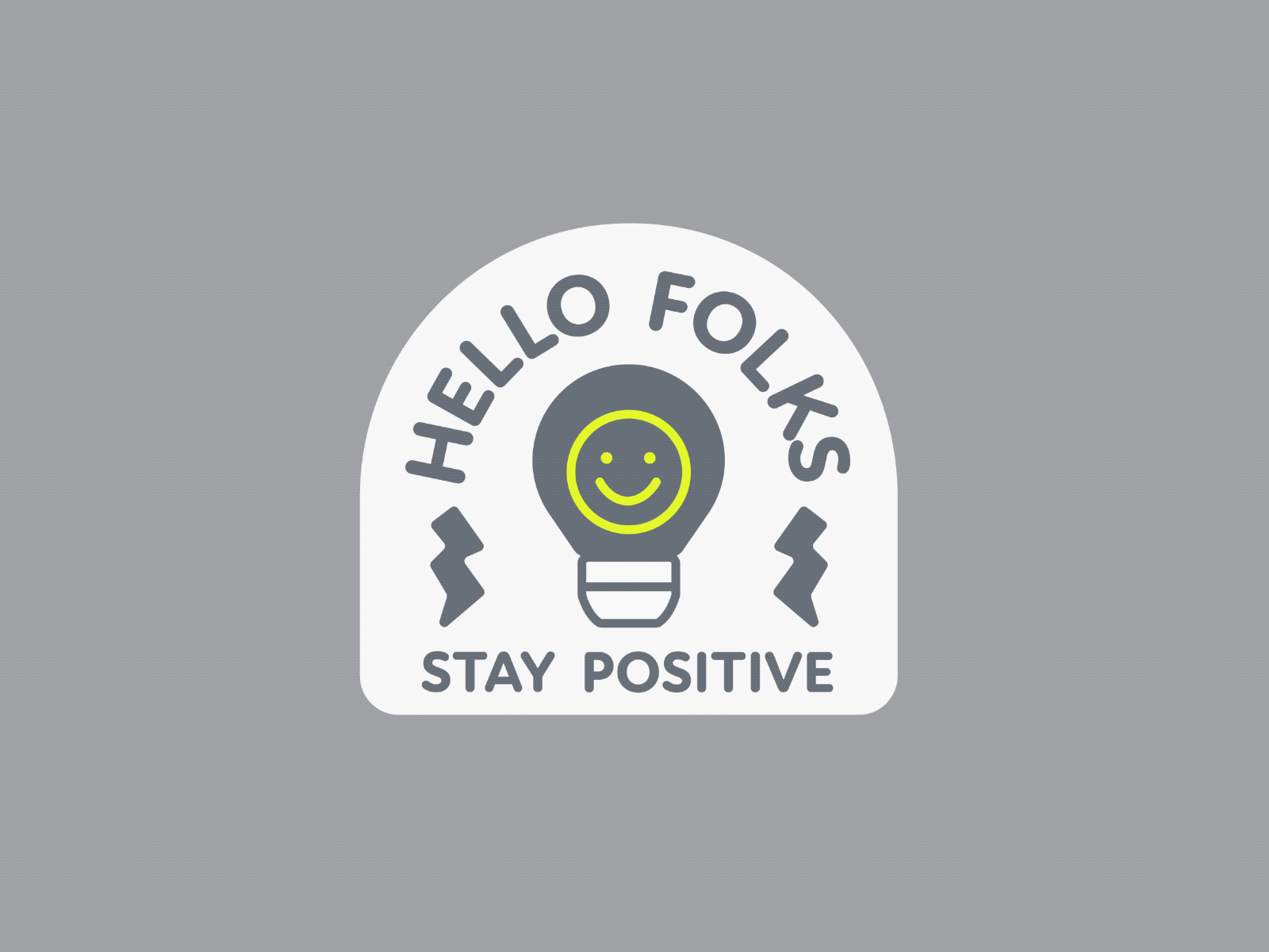 Hello Folks , Stay Positive GIF animated gif animated illustration animated illustrations animation gif badge badgedesign gif animated gif animation gifs giphy giphy art giphy artist giphy artists giphy gif giphy sticker hello folks positive vibes positivity stay positive