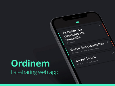 Ordinem ui web web app web design