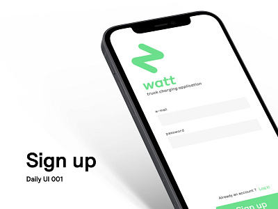 Daily UI 001 - Sign Up