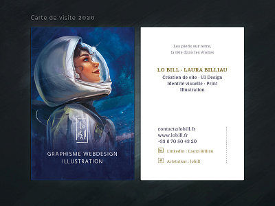 Business Cards By Laura On Dribbble