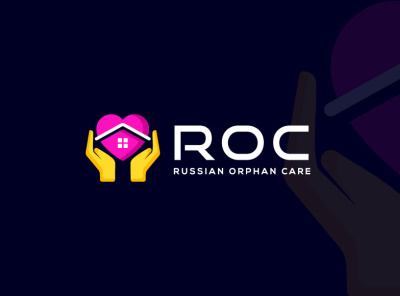 ROC logo care creativelogo fiverr fiverrgig freelancer gig logo love minimal orphan roc russia russian selected typography united states upwork us