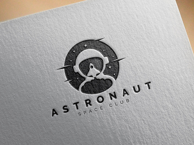 Astronaut Space Club astronaut astronauts brandidentity club creativelogo design designagency fiverr freelancer illustration logo logoexcellent minimal professional space space logo typography upwork