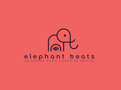 elephant beats creativelogo design designagency fiverr graphicdesign illustration illustrator learnlogodesign logodesigner logoexcellent typography